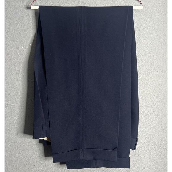 Jackie Vital Formal 2 Piece‎ Set 36 Dress Pants Size L Band Neck Hidden Buttons - Picture 5 of 16